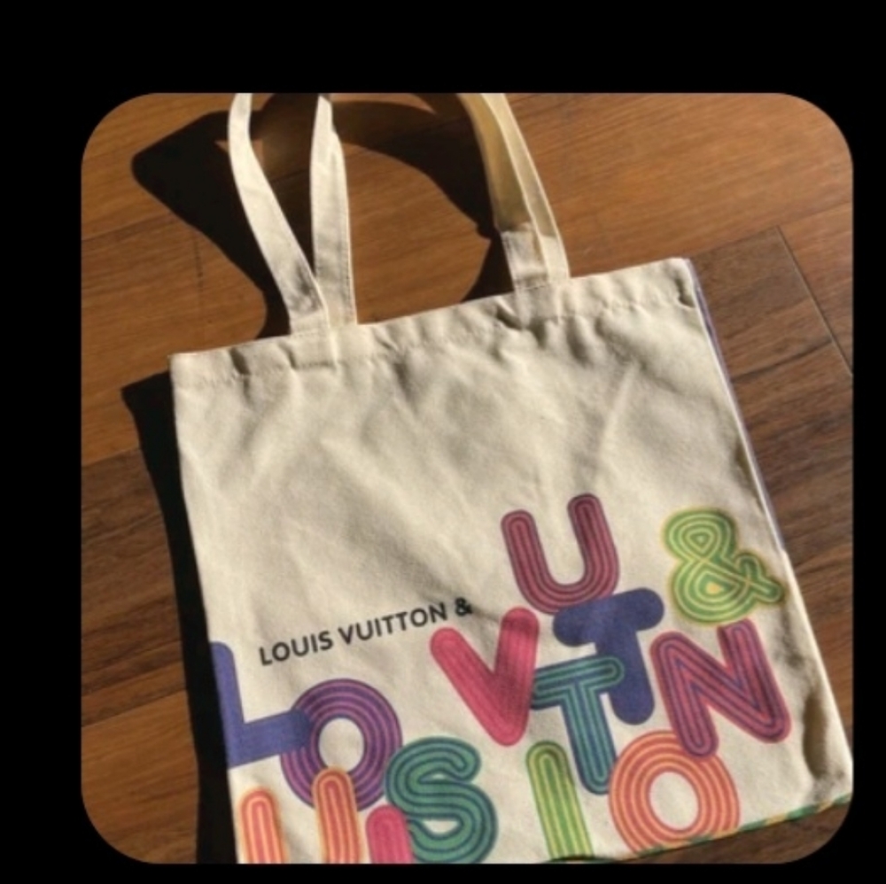 Louis Vuitton Multicolor Canvas Tote